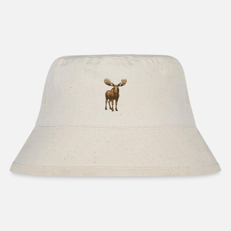 L’orignal - Roi de la forêt - Bob recyclé Stanley/Stella - blanc naturel