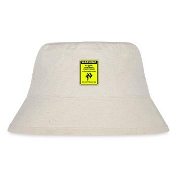 Warnung! Mama macht Krav Maga! - Stanley/Stella recycelter Bucket Hat - Naturweiß - Vorne