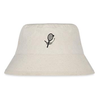 Mascotte de dessin animé balle de tennis heureuse. Le tennis, c’est la vie. - Bob recyclé Stanley/Stella - blanc naturel - Devant