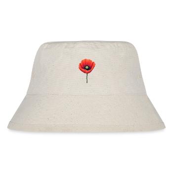 Coquelicot - Bob recyclé Stanley/Stella - blanc naturel - Devant