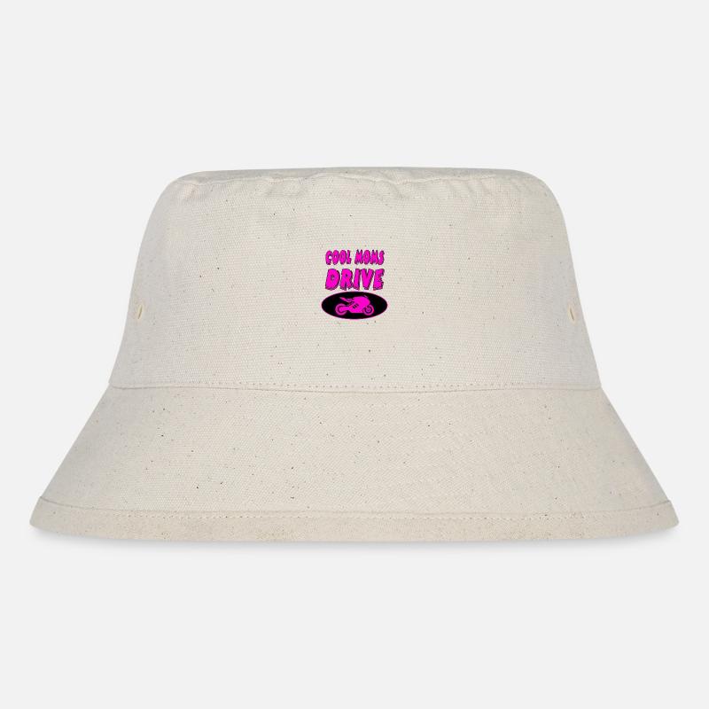 Motorrad - Stanley/Stella recycelter Bucket Hat - Naturweiß