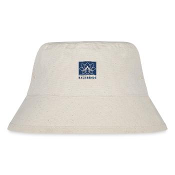 Yoga, breathing, meditating, relaxing, lotus position - Stanley/Stella Recycled Bucket Hat - natural - Front