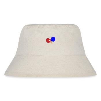 Pair Of Table Tennis Bats - Stanley/Stella Recycled Bucket Hat - natural - Front