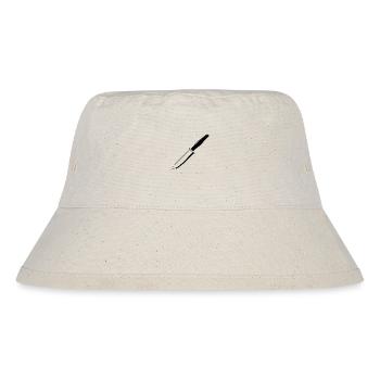 Knife Cutler Knife Lover - Stanley/Stella Recycled Bucket Hat - natural - Front
