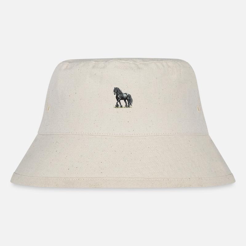 Cheval frison - Bob recyclé Stanley/Stella - blanc naturel