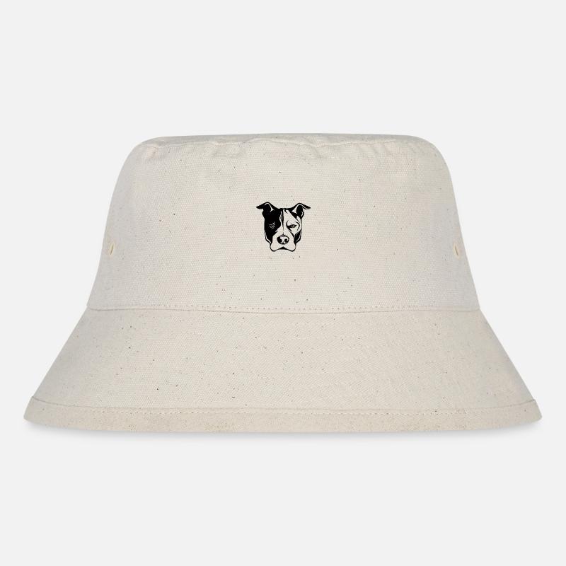 Pitbull - Stanley/Stella recycelter Bucket Hat - Naturweiß