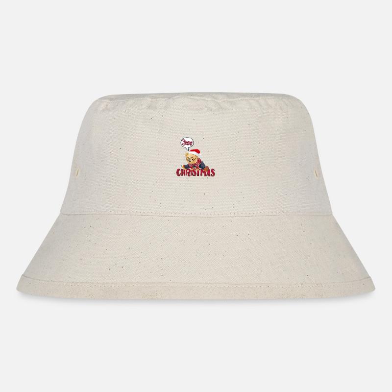 Merry christmas - Stanley/Stella Recycled Bucket Hat - natural