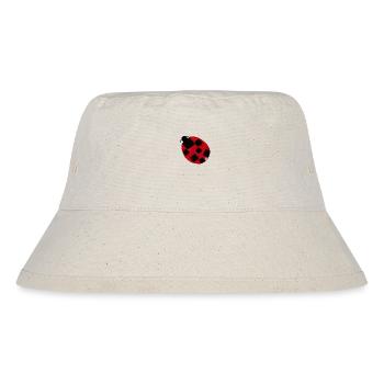 Marienkäfer: Coccinella sptempunctata excepcionalis - Stanley/Stella recycelter Bucket Hat - Naturweiß - Vorne