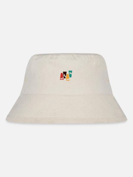 Vintage Retro Pferd - Pferd Geschenkidee - Stanley/Stella recycelter Bucket Hat - Naturweiß