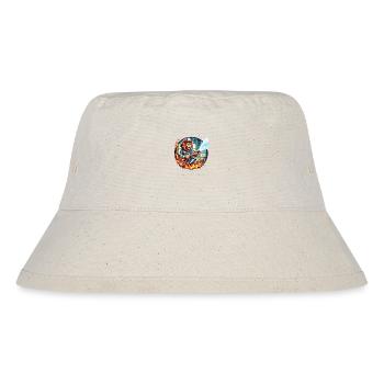 Lion, Firefighter, Firefighter, Flames, Hero - Stanley/Stella Recycled Bucket Hat - natural - Front