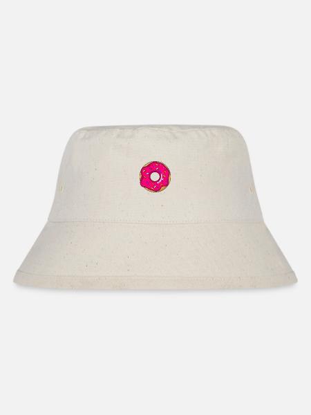 Donut pink with sprinkles - Stanley/Stella Recycled Bucket Hat - natural