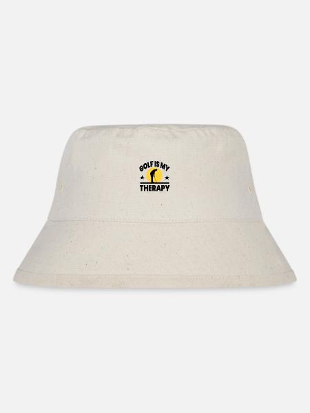 Golf - Stanley/Stella recycelter Bucket Hat - Naturweiß
