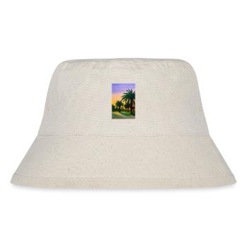 Arabische Wüste - Stanley/Stella recycelter Bucket Hat - Naturweiß - Vorne