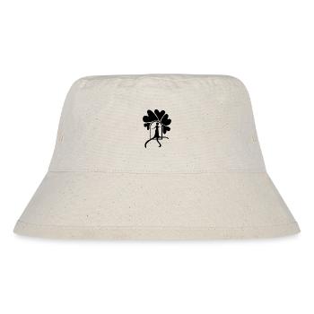 Step out black - Stanley/Stella Recycled Bucket Hat - natural - Front