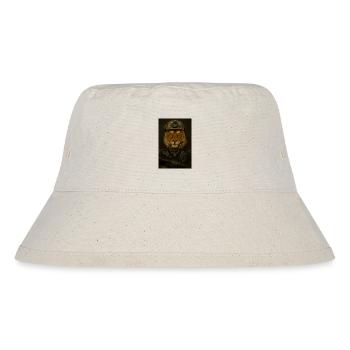 Lion in military look - Stanley/Stella Recycled Bucket Hat - natural - Front