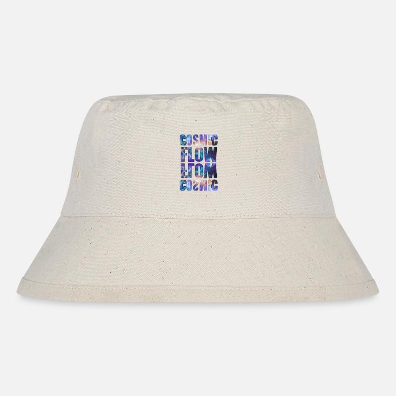 Cosmic Flow – Universe - Stanley/Stella Recycled Bucket Hat - natural