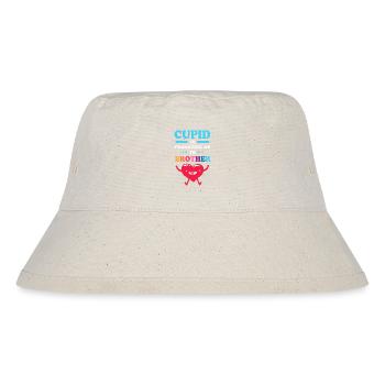Gender Reveal Valentinstag Werdende Eltern - Stanley/Stella recycelter Bucket Hat - Naturweiß - Vorne