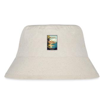 Entdecken Sie die Schönheit von Izmir in der Türkei - Stanley/Stella recycelter Bucket Hat - Naturweiß - Vorne