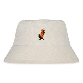Phoenix Raven: Fire Rebirth - Stanley/Stella Recycled Bucket Hat - natural - Front