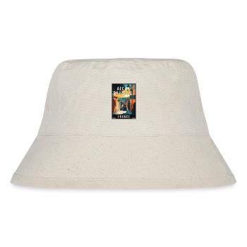 Explore Charming Aix-en-Provence in France - Stanley/Stella Recycled Bucket Hat - natural - Front