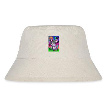 Koala - Stanley/Stella recycelter Bucket Hat - Naturweiß - Vorne
