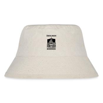 Überlingen Bodensee Silhouette Wahrzeichen - Stanley/Stella recycelter Bucket Hat - Naturweiß - Vorne
