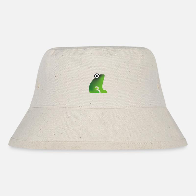 The FROG - Stanley/Stella recycelter Bucket Hat - Naturweiß