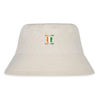 Allez Les Éléphant Maillot de Pied Côte d'Ivoire - Bob recyclé Stanley/Stella - blanc naturel - Devant