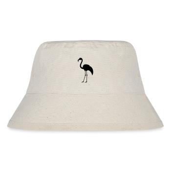 Flamingo - Stanley/Stella Recycled Bucket Hat - natural - Front