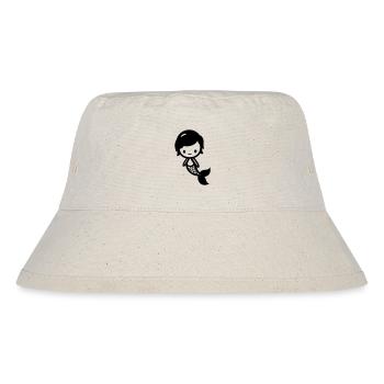 Meerjungfrau - Stanley/Stella recycelter Bucket Hat - Naturweiß - Vorne