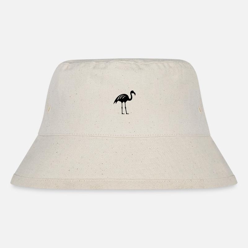 flamant rose - Bob recyclé Stanley/Stella - blanc naturel