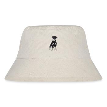 Rottweiler - Stanley/Stella recycelter Bucket Hat - Naturweiß - Vorne