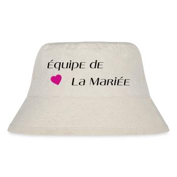 Équipe de la mariée - Bob recyclé Stanley/Stella - blanc naturel - Devant