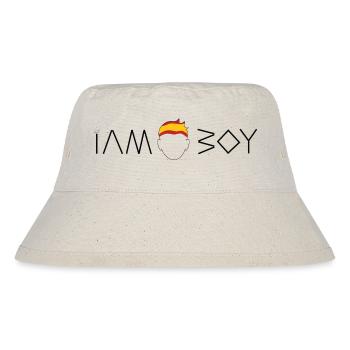 Ich bin ein spanischer Junge - Stanley/Stella recycelter Bucket Hat - Naturweiß - Vorne