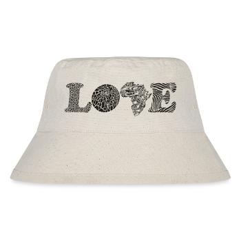 Love africa - Stanley/Stella Recycled Bucket Hat - natural - Front