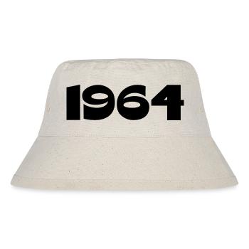 Personalize 1964 60th Birthday Template - Stanley/Stella Recycled Bucket Hat - natural - Front