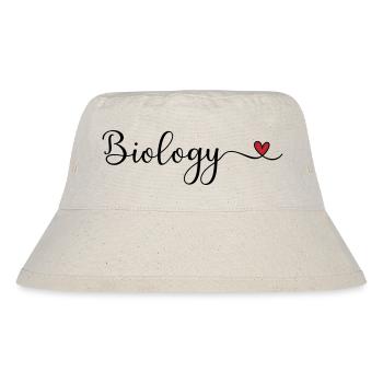 Biology - Stanley/Stella Recycled Bucket Hat - natural - Front