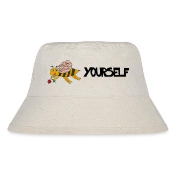 BeeYourself - Stanley/Stella Recycled Bucket Hat - natural - Front