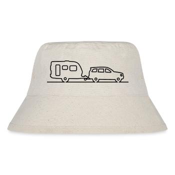 Caravan combination - Car + Caravan - Stanley/Stella Recycled Bucket Hat - natural - Front