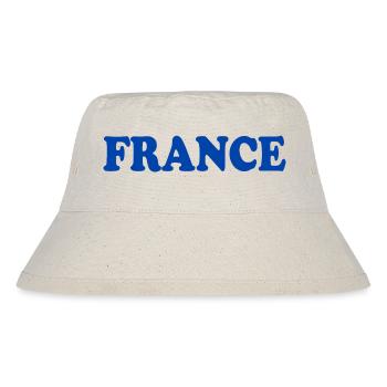 France - Stanley/Stella recycelter Bucket Hat - Naturweiß - Vorne