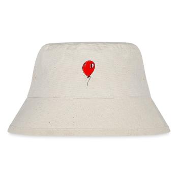 luftballon baloon - Stanley/Stella recycelter Bucket Hat - Naturweiß - Vorne