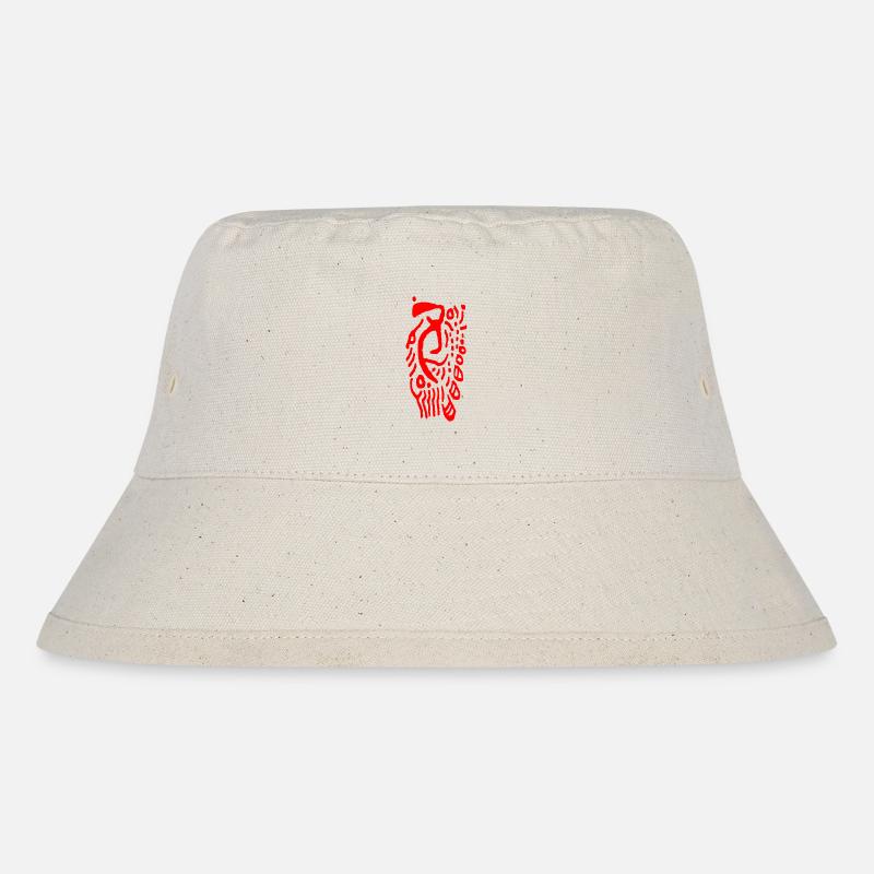 Tribal Mystical - Abstract - Stanley/Stella Recycled Bucket Hat - natural
