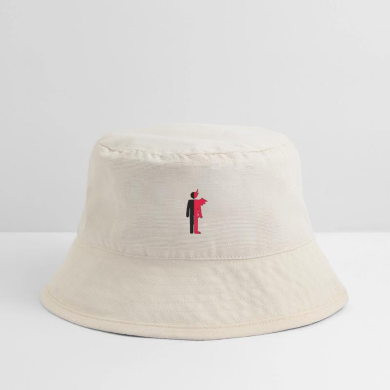 Mann oder Dämon Piktogramm Stanley/Stella recycelter Bucket Hat