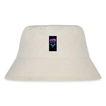 Neon Bat - Stanley/Stella Recycled Bucket Hat - natural - Front