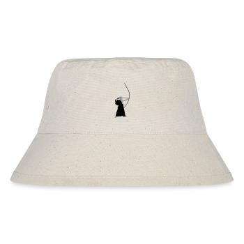 Bogenschütze - Stanley/Stella recycelter Bucket Hat - Naturweiß - Vorne