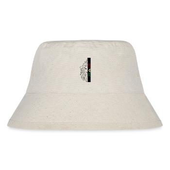 Jah liebt LION - Stanley/Stella recycelter Bucket Hat - Naturweiß - Vorne
