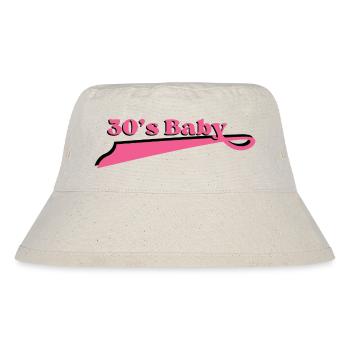 Year 30 baby - Stanley/Stella Recycled Bucket Hat - natural - Front