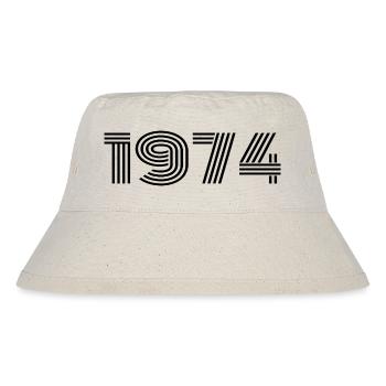 51. Geburtstag, 51 Jahre, Jubiläum - Stanley/Stella recycelter Bucket Hat - Naturweiß - Vorne