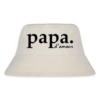 Daddy of love - Stanley/Stella Recycled Bucket Hat - natural - Front