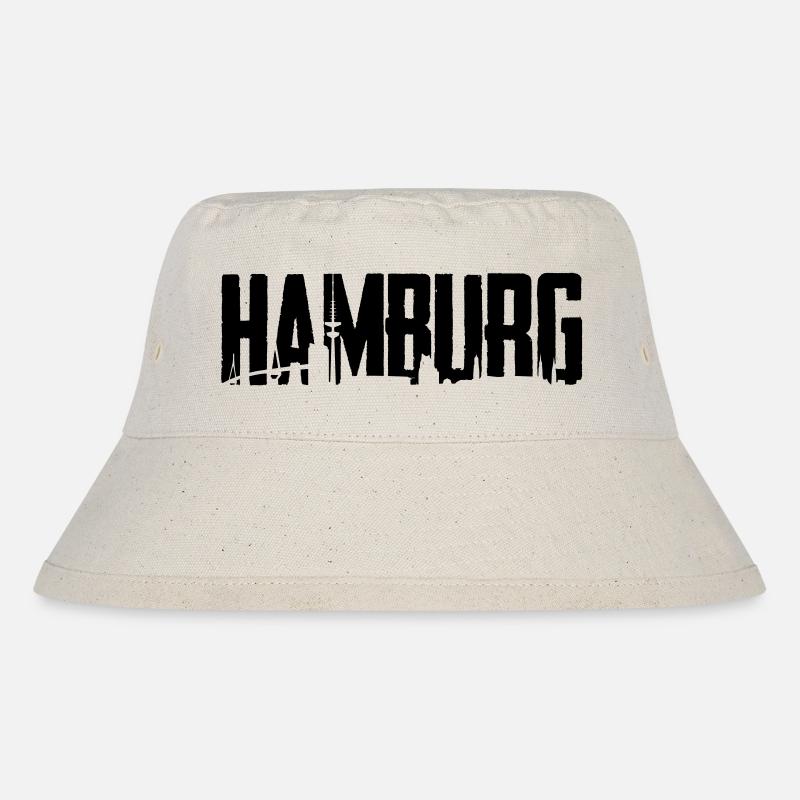 Hamburg - Stanley/Stella Recycled Bucket Hat - natural